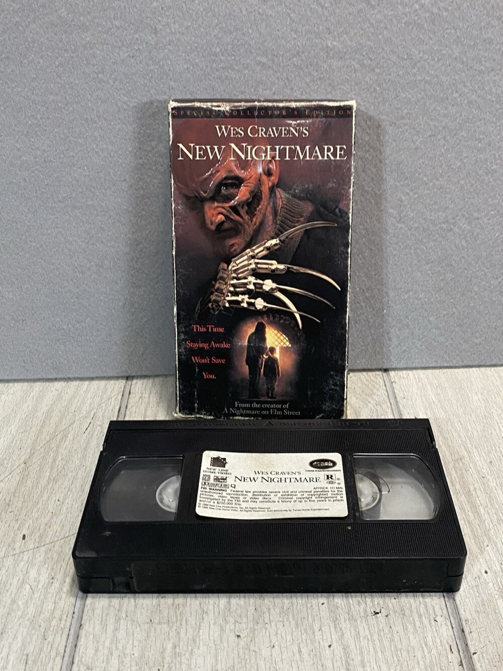 Wes Cravens New Nightmare (VHS, 1999)